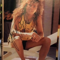 Joey Tempest / Europe signed cutting