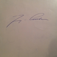 Ingvar Carlsson signed paper