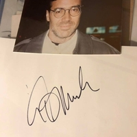 Al Di Meola signed paper