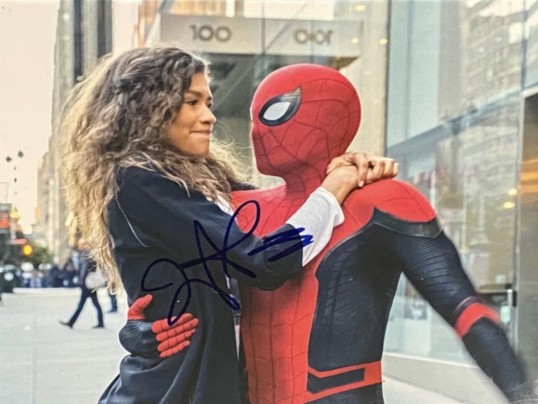 Zendaya signed item