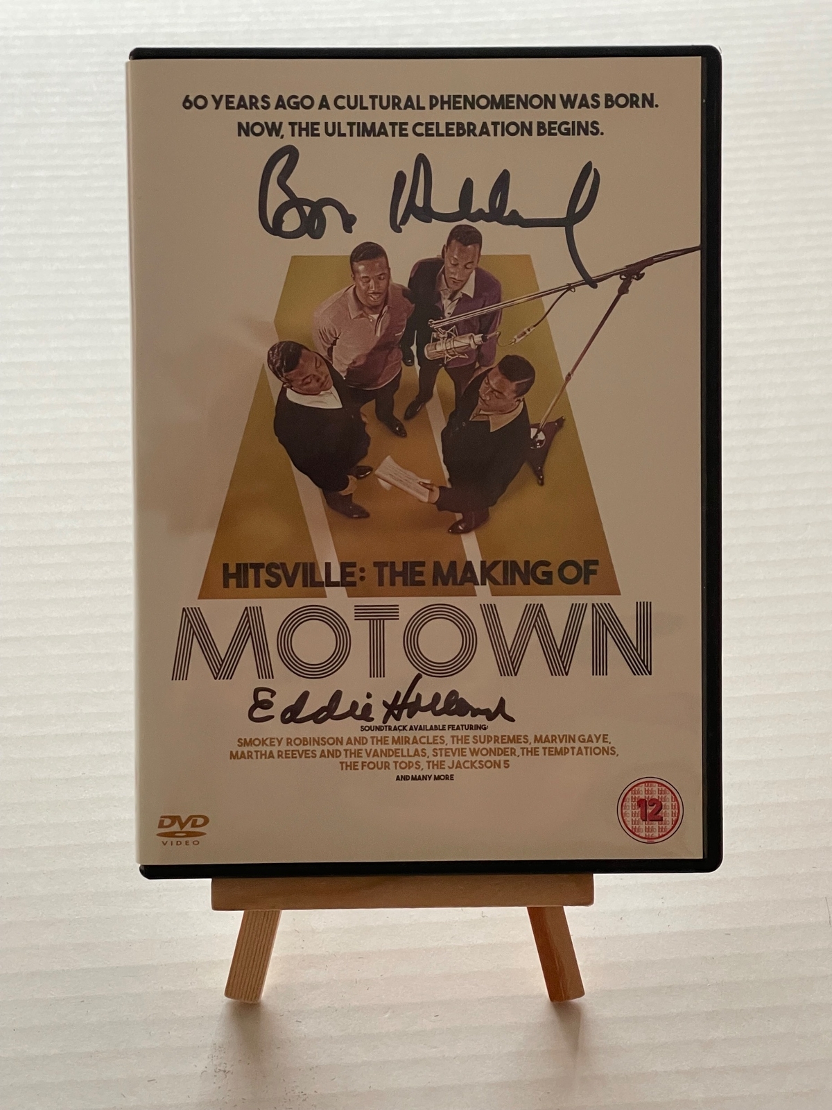 Hitsville - The Making of Motown. Signed by Brian Holland and Eddie Holland
