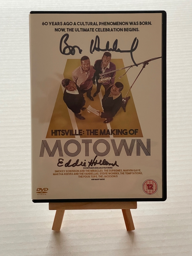 Hitsville - The Making of Motown. Signed by Brian Holland and Eddie Holland