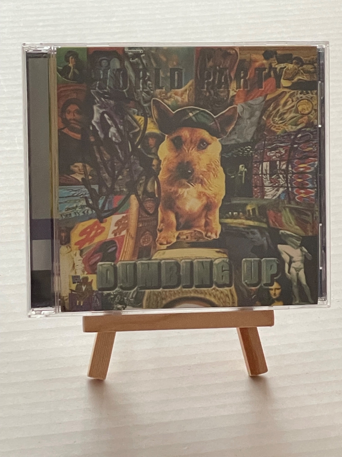 World Party - Dumbing Up CD. Signed by Karl Wallinger?