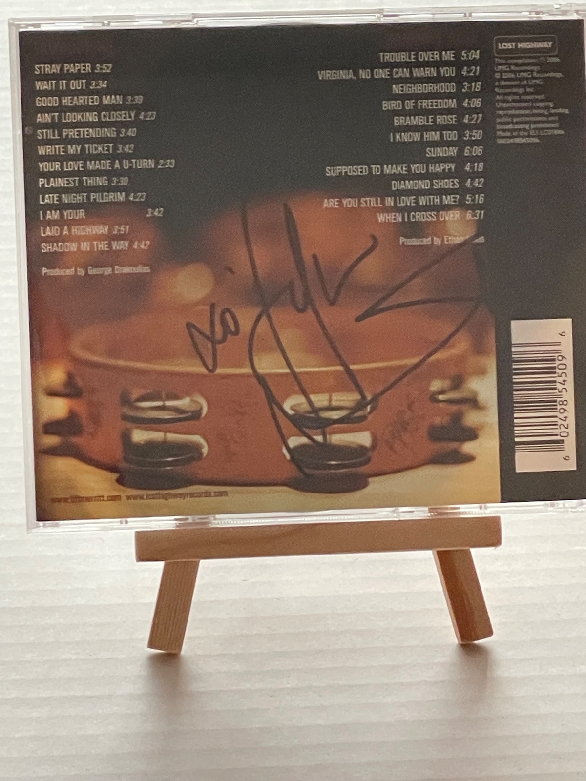 Tift Merritt - Tambourine CD. Signed by Tift Merritt