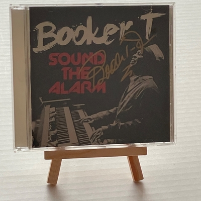 Booker T - Sound The Alarm CD. Signed by Booker T
