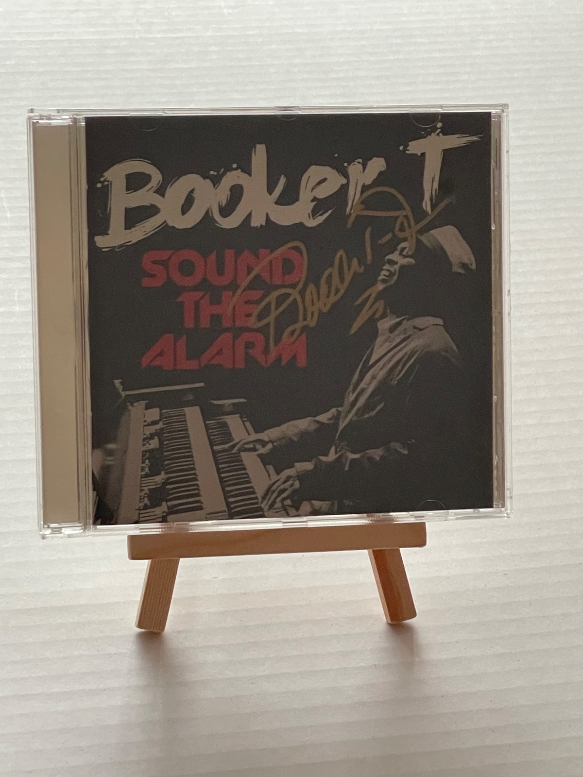 Booker T - Sound The Alarm CD. Signed by Booker T