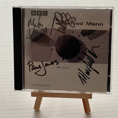 Manfred Mann - BBC Sessions CD. Signed by Paul Jones, Tom McGuinness, Mike Hugg and Manfred Mann