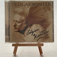 Edgar Winter - The Best Of CD. Signed by Edgar Winter