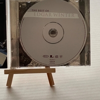 Edgar Winter - The Best Of CD. Signed by Edgar Winter