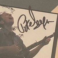 Pete Seeger - Live At Newport CD. Signed by Pete Seeger