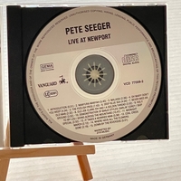 Pete Seeger - Live At Newport CD. Signed by Pete Seeger