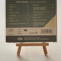 Pete Seeger - Live At Newport CD. Signed by Pete Seeger