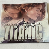 Celine Dion - Titanic CD Cover signed by Celine Dion