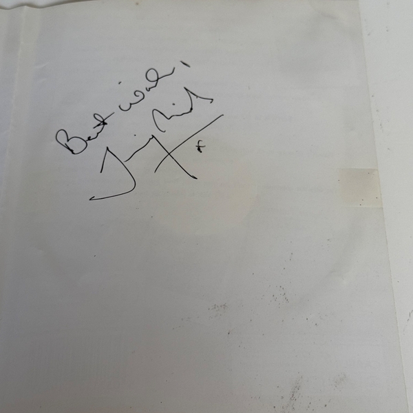 Auf Wiedersehen Pet DVD - signed by Jimmy Nail