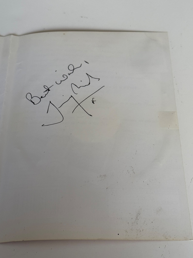 Auf Wiedersehen Pet DVD - signed by Jimmy Nail