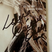 Celine Dion - All The Way CD. Signed by Celine Dion