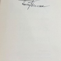 Harry S. Truman signed item