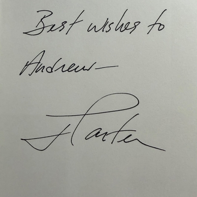 Jimmy Carter signed item