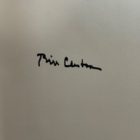 Bill Clinton signed item