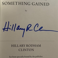 Hillary R. Clinton signed item