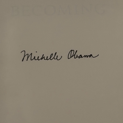 Michelle Obama signed item
