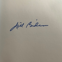 Jill Biden signed item