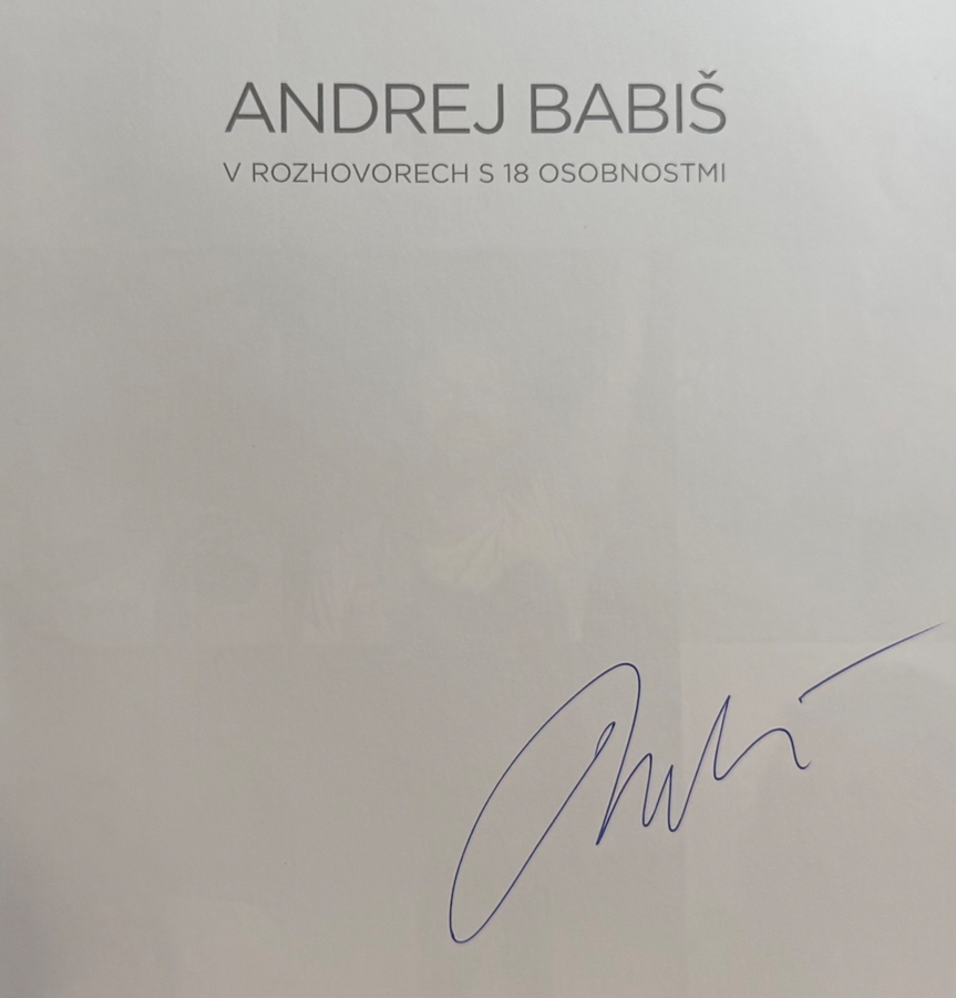 Andrej Babis signed item