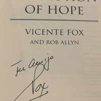Vincente Fox Quesada signed item