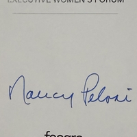 Nancy Pelosi signed item