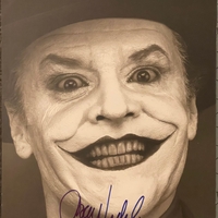 Jack Nicholson signed item