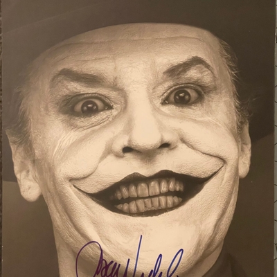 Jack Nicholson signed item