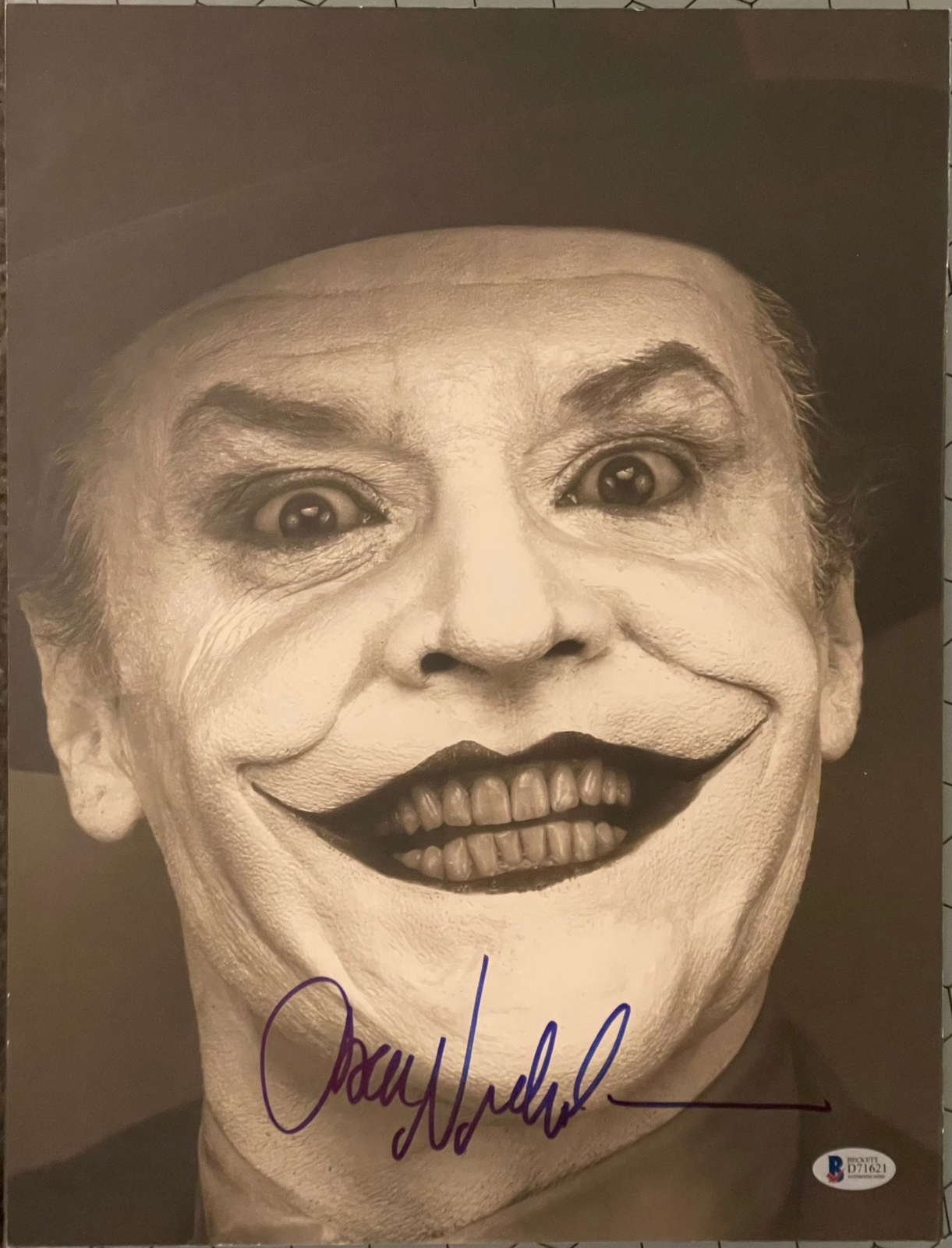 Jack Nicholson signed item