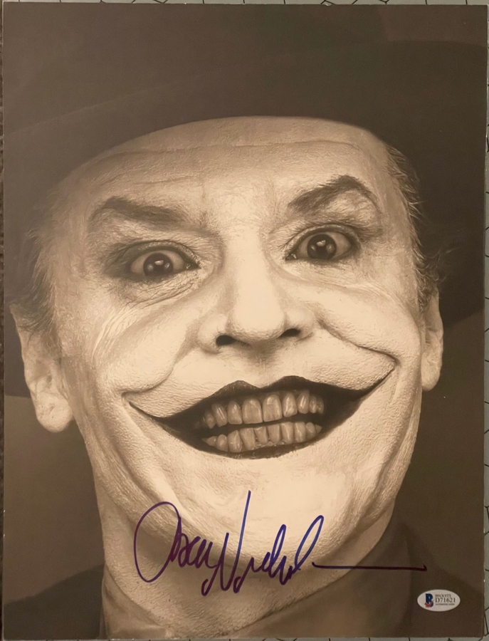 Jack Nicholson signed item