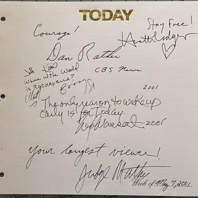 Heath Ledger signed item
