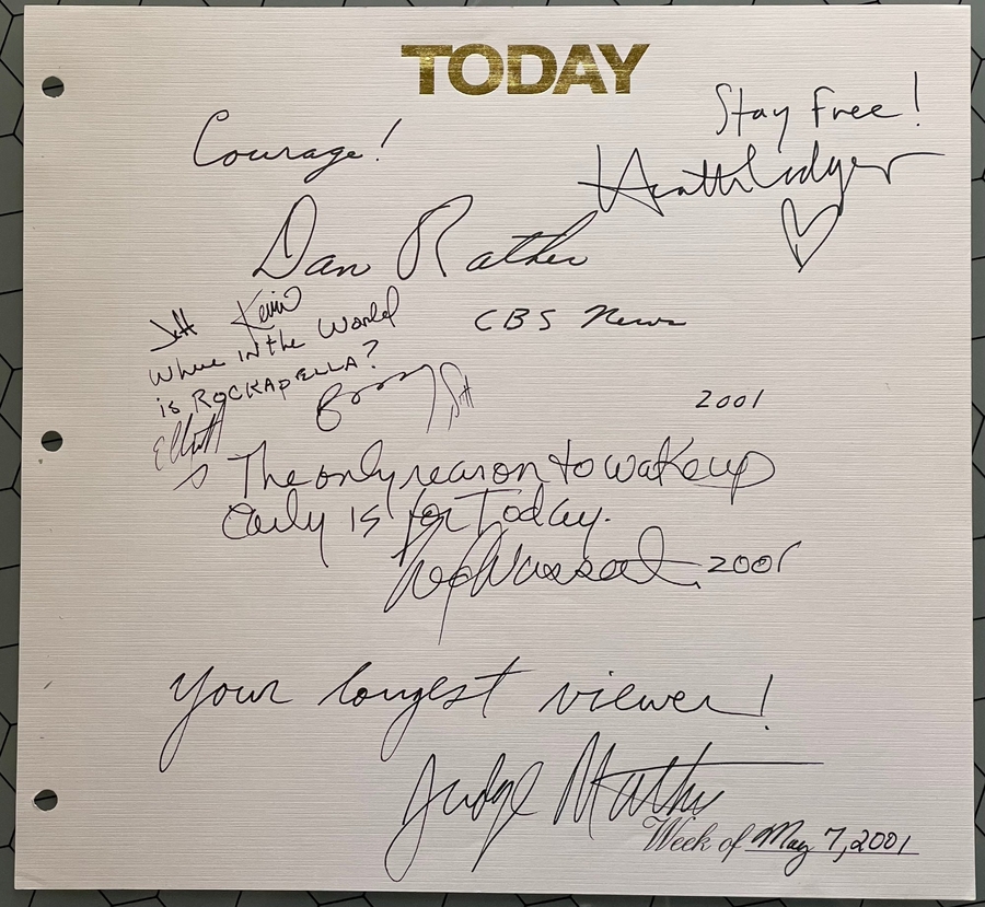 Heath Ledger signed item