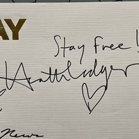 Heath Ledger signed item