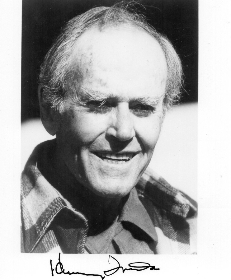 Henry Fonda signed