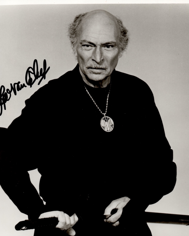 Lee Van Cleef signed 8x10 photo