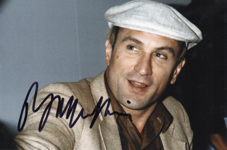 Robert De Niro signed photo (other size)