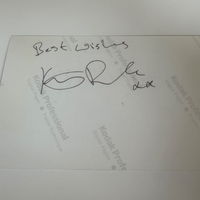 Kathy Burke signed 6x4 photo