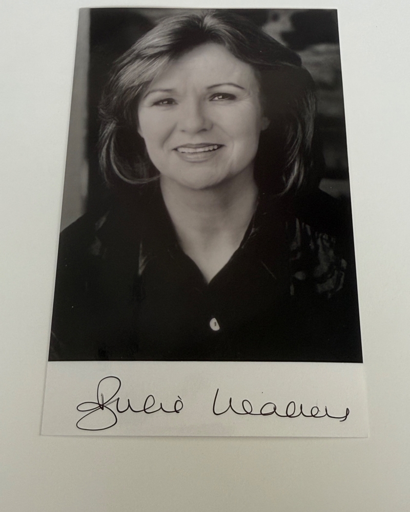 Julie Walter’s signed photo