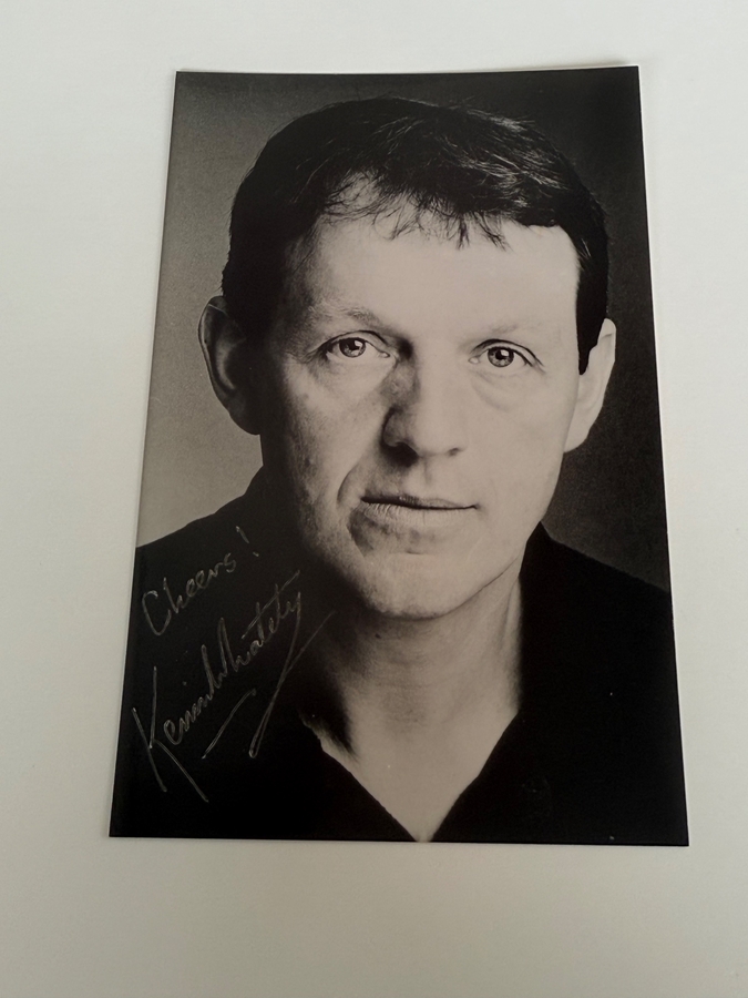 Kevin Whately signed photo