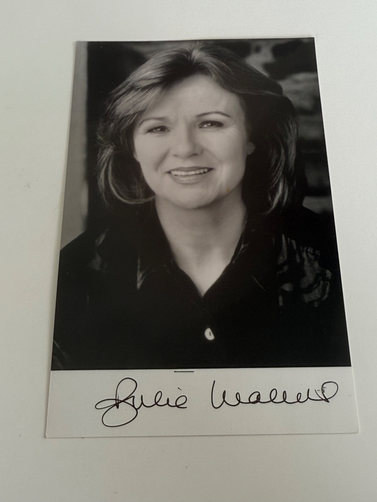 Julie Walters signed 6x4 photo