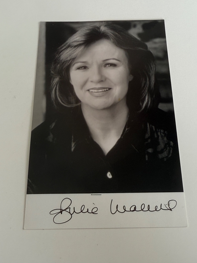 Julie Walters signed 6x4 photo