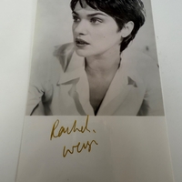 Rachel Weisz signed photo