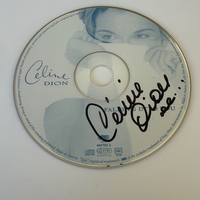 Celine Dion - Falling into you signed cd disc