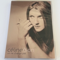 Celine Dion - signed DVD collection. Signed on outer cover (slight damage) and booklet by Celine Dion