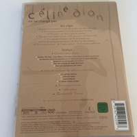 Celine Dion - signed DVD collection. Signed on outer cover (slight damage) and booklet by Celine Dion