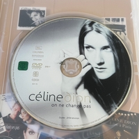 Celine Dion - signed DVD collection. Signed on outer cover (slight damage) and booklet by Celine Dion