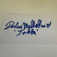 Declan Mulholland (Jabba the Hut) signed card